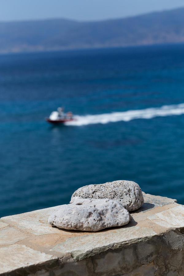 Lady Of Hydra Villa, Sea Front View, Private Beach Extérieur photo